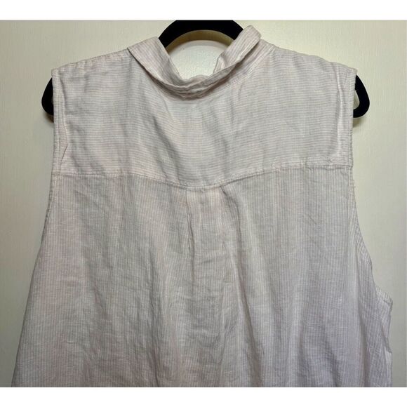 Tahari Plus sSize Linen Sleeveless Shift Dress size 3X NWT - Picture 10 of 16